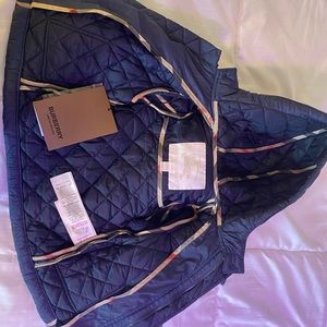 SOLD —— Burberry Kids Quilted Jacket